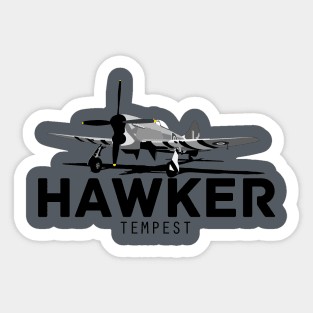 Hawker Tempest Sticker